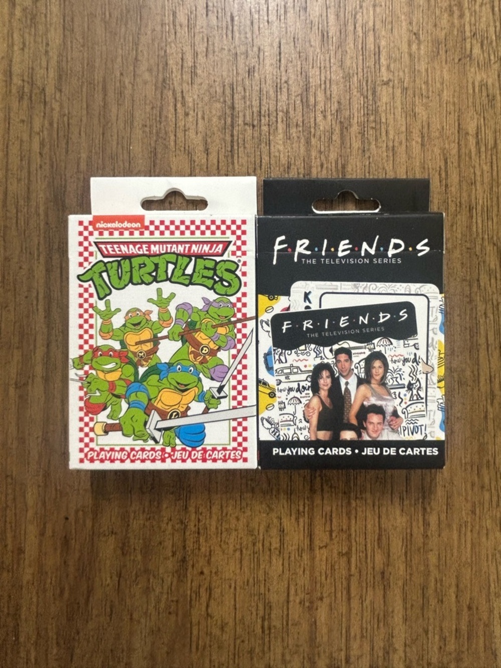 NEW FRIENDS & Teenage Mutant Ninja Turtles Playing Cards